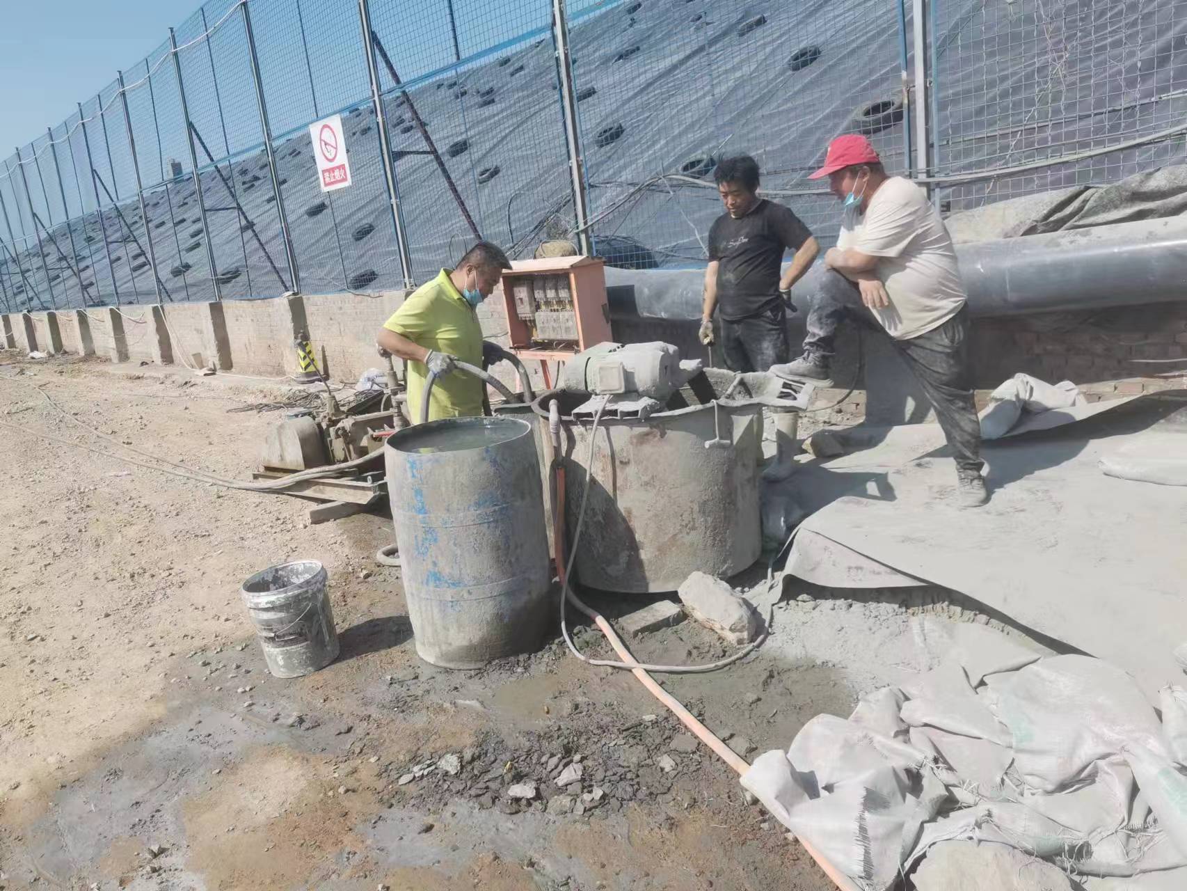 回民袖阀管注浆